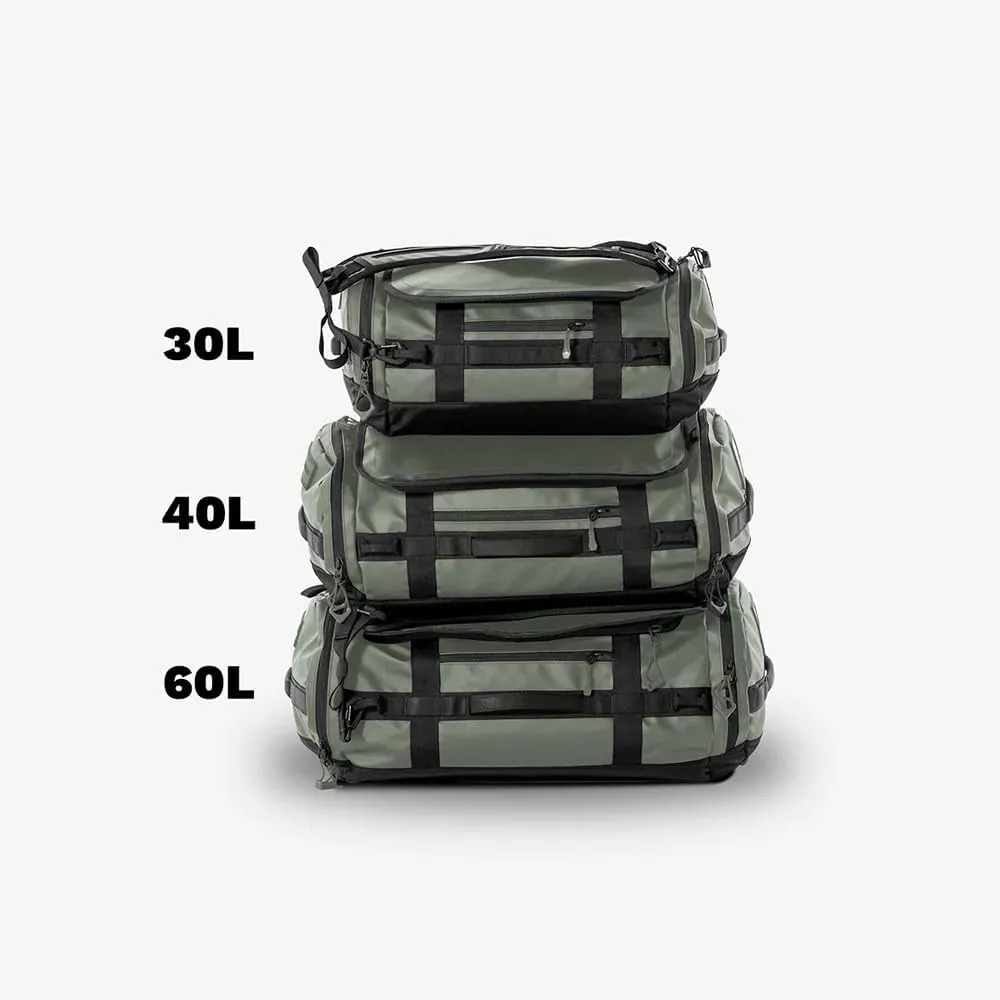 WANDRD CARRYALL 30L Wasatch Green - Perfect Travel Essentials duffel Bag: Versatile for Traveling, Ideal Weekender & Everyday Travel Bag