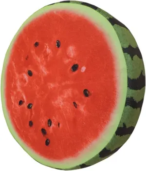 Watermelon Slice Realistic Soft Velvet Foam Pillow