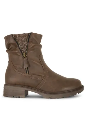 Waterproof Ankle Boot | BROWN | SLEET ZZ