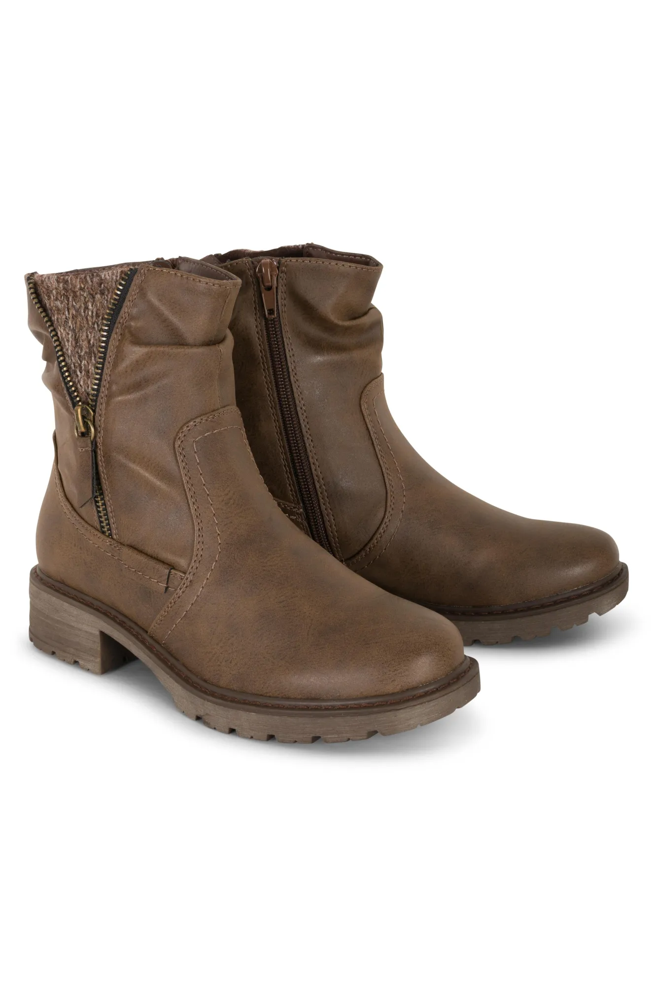 Waterproof Ankle Boot | BROWN | SLEET ZZ
