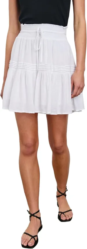 White Lucie Skirt by RAILS