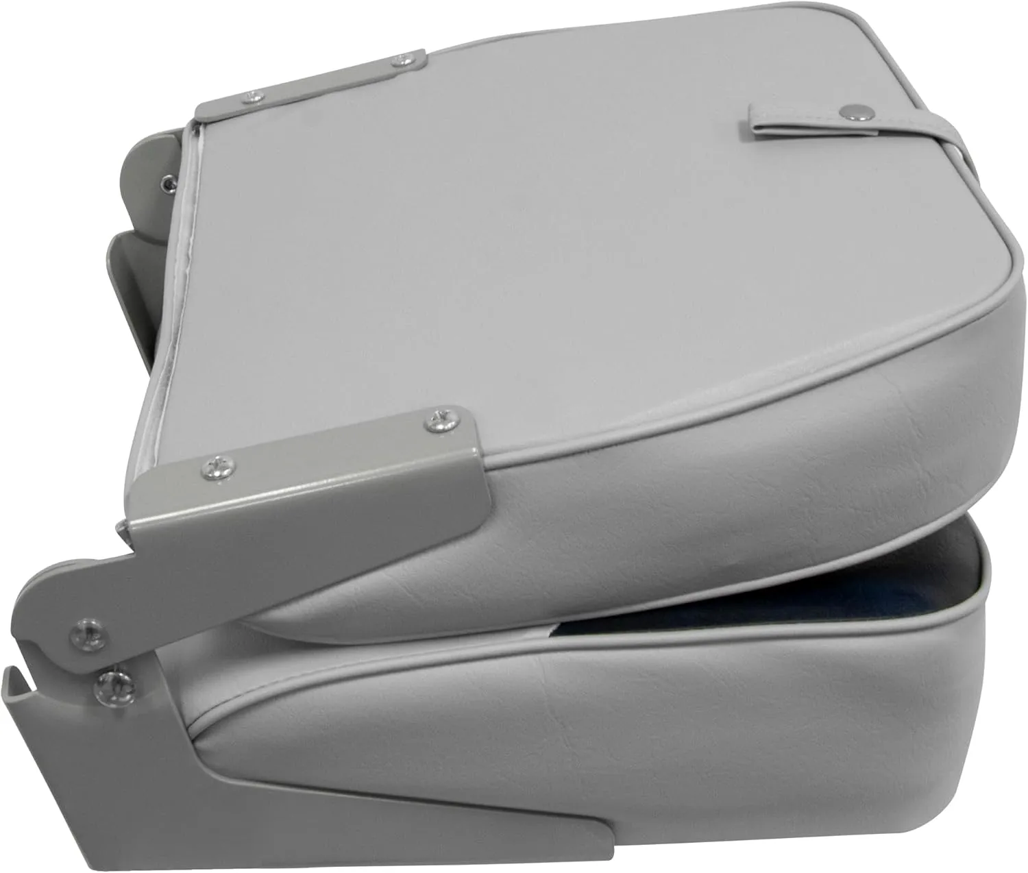Wise 8WD734PLS-660 Standard Low Back Boat Seat, Grey/Blue