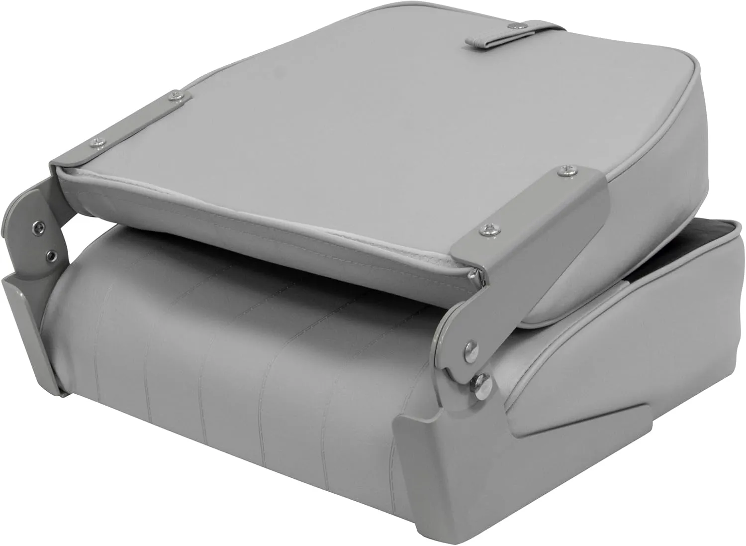Wise 8WD734PLS-660 Standard Low Back Boat Seat, Grey/Blue
