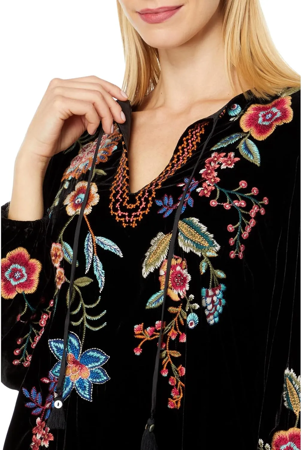 Women's Ardell Velvet Relaxed Blouse