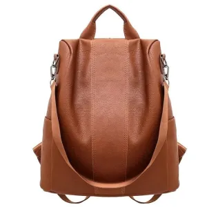 Women's Leather Backpack