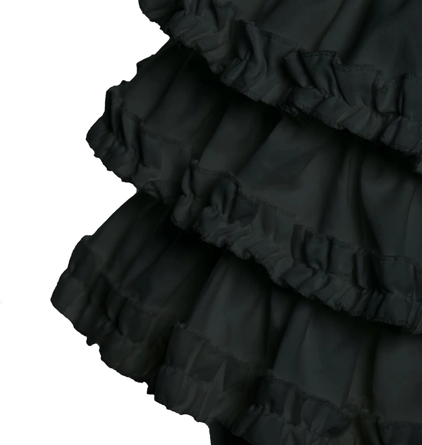 Womens Lolita Bloomers Retro Embossed Ruffles Pumpkin Pants Bottom Shorts