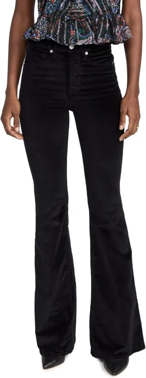 Women's Sheridan Velvet Bell Bottom Jeans
