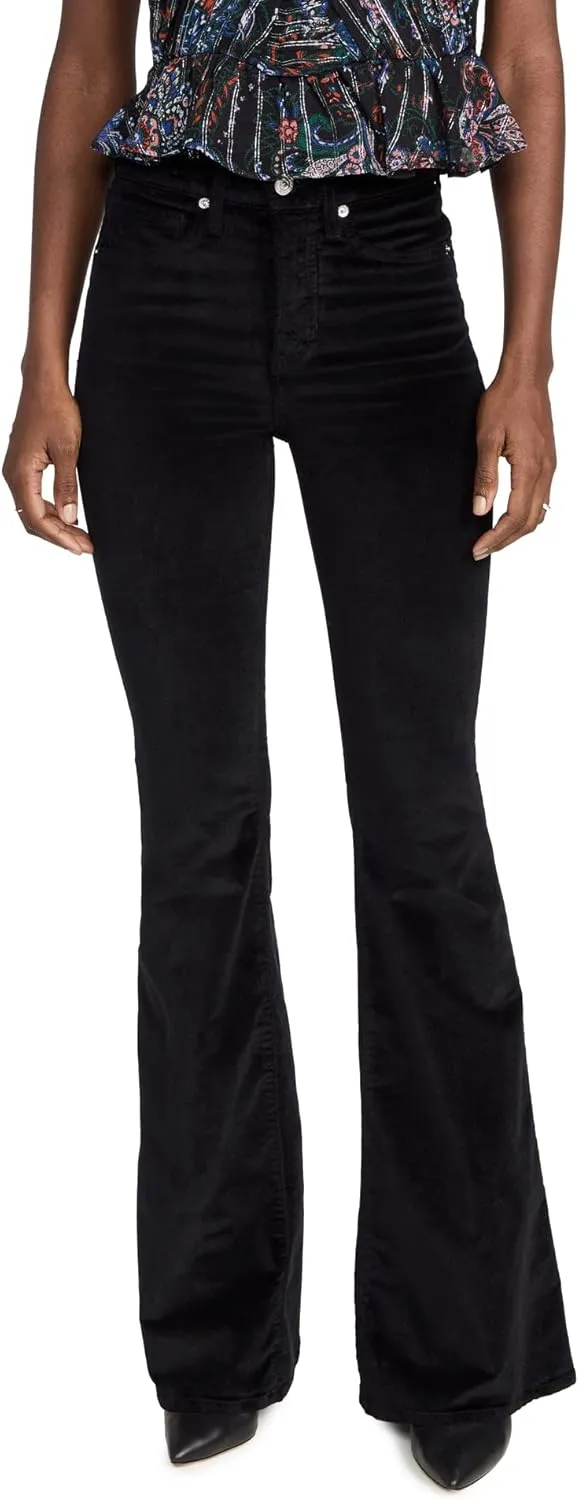 Women's Sheridan Velvet Bell Bottom Jeans