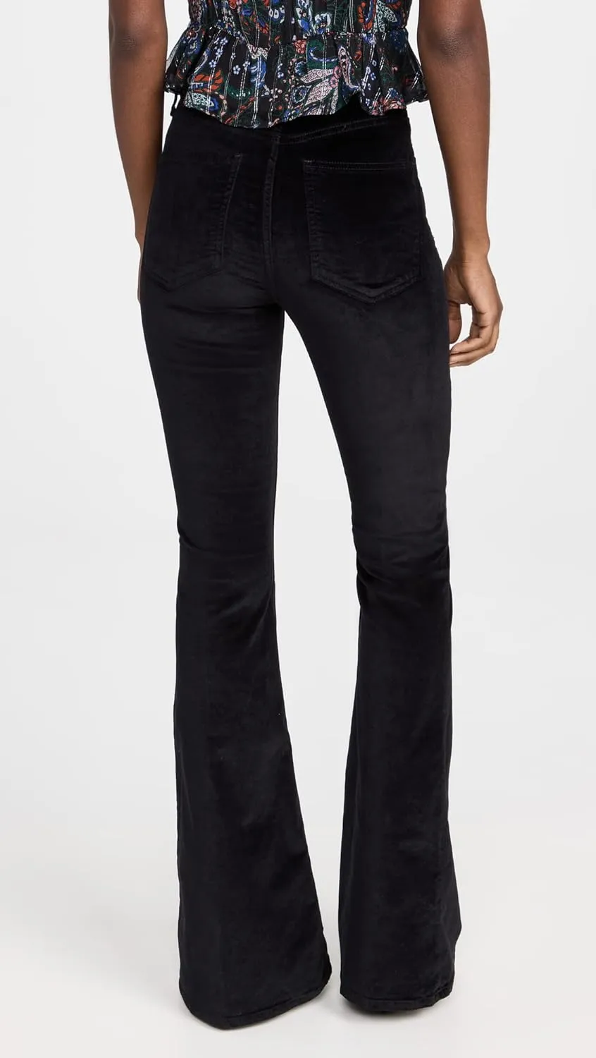 Women's Sheridan Velvet Bell Bottom Jeans