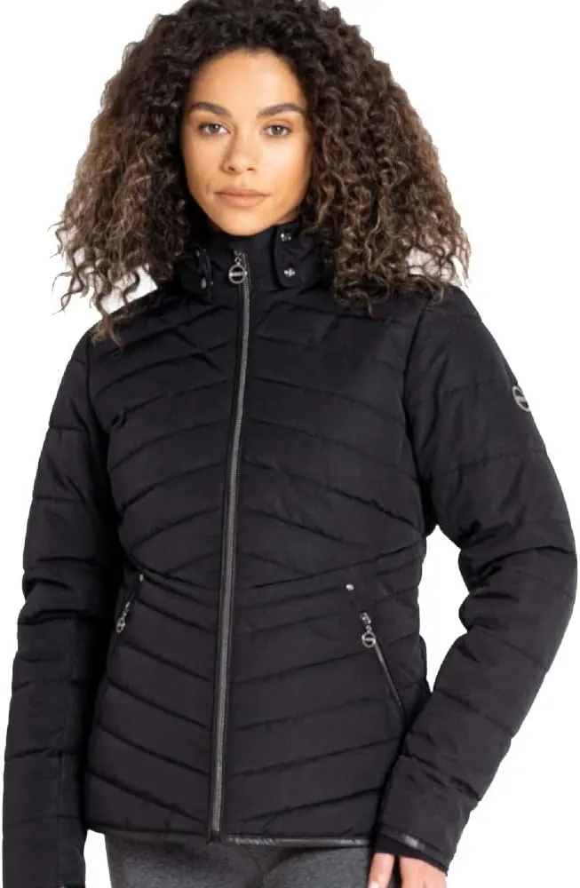 Womens/Ladies Striking Padded Jacket (8 US) (Black)