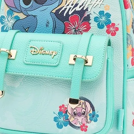 WondaPop Disney Stitch 11" Vegan Leather Mini Backpack