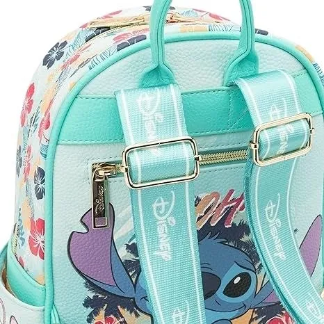 WondaPop Disney Stitch 11" Vegan Leather Mini Backpack