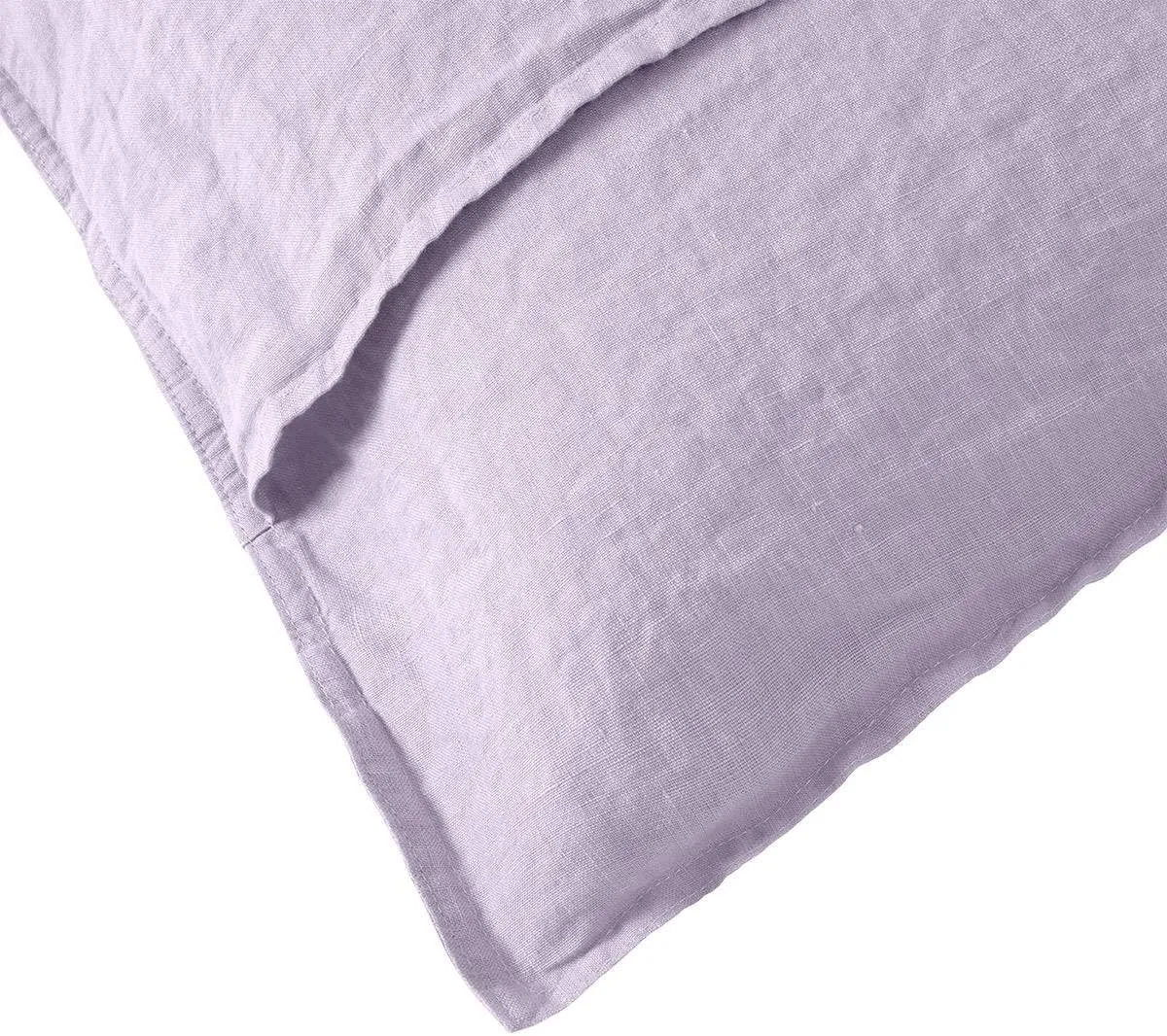 Yves Delorme Originel Glycine Boudoir 12 x 17 in Sham | 100% Stone Washed Linen | Luxury Bedding from France