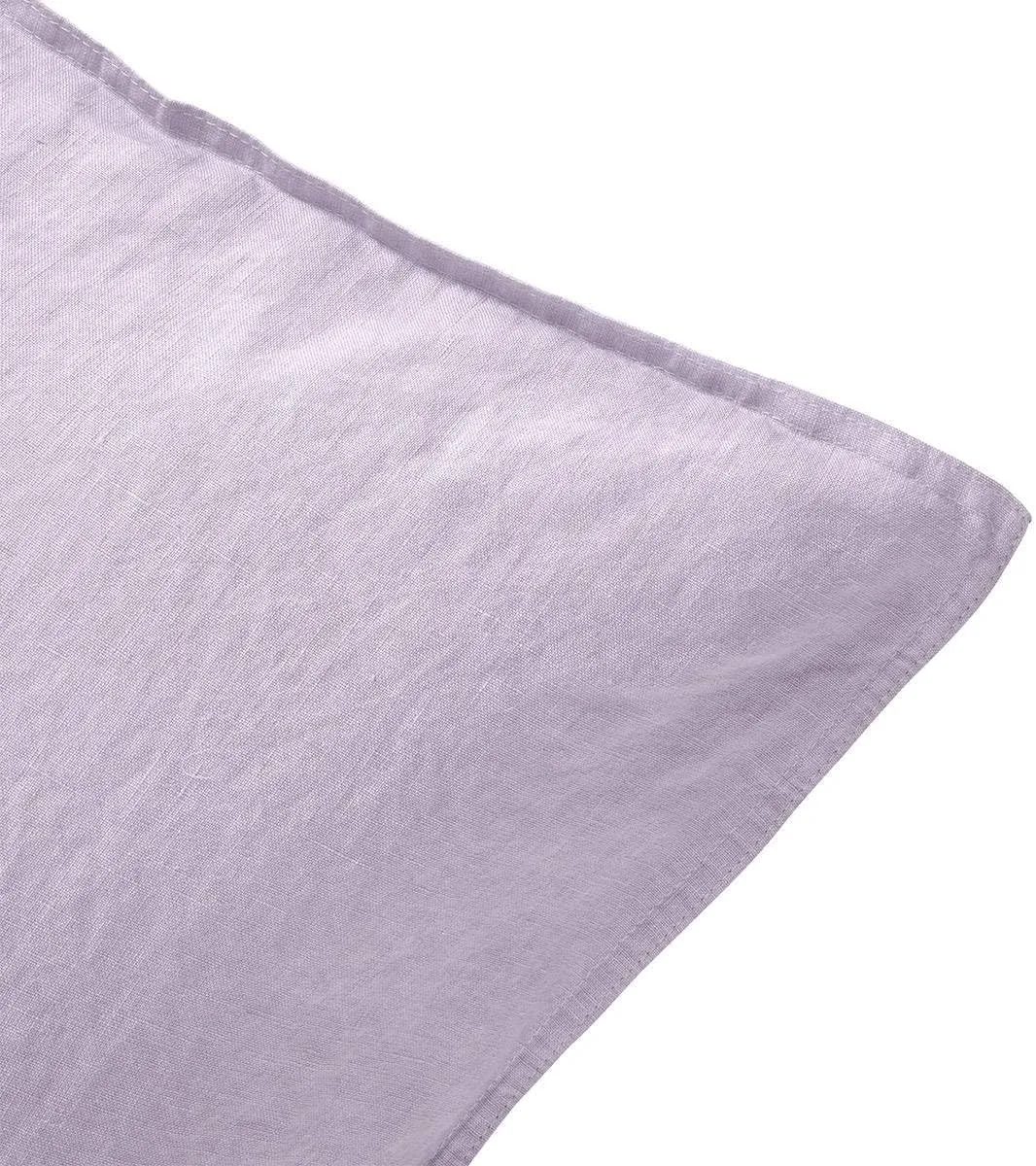 Yves Delorme Originel Glycine Boudoir 12 x 17 in Sham | 100% Stone Washed Linen | Luxury Bedding from France