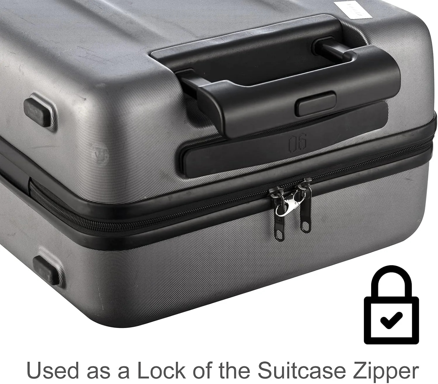 Zpsolution Zipper Clips Anti Theft - Keep The Zipper Closed - Zipper Locks Anti Theft (4 Gold), zp2021006